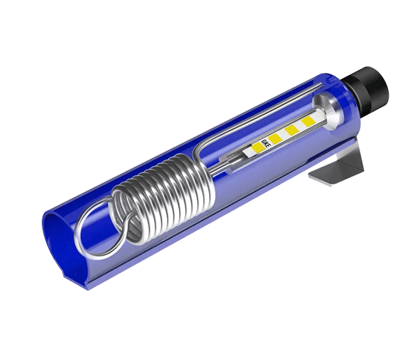 Corte de la prueba de simulación de Bowie Dick